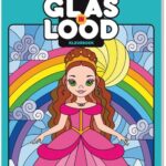 Glas-in-lood kleurboek - Prinses