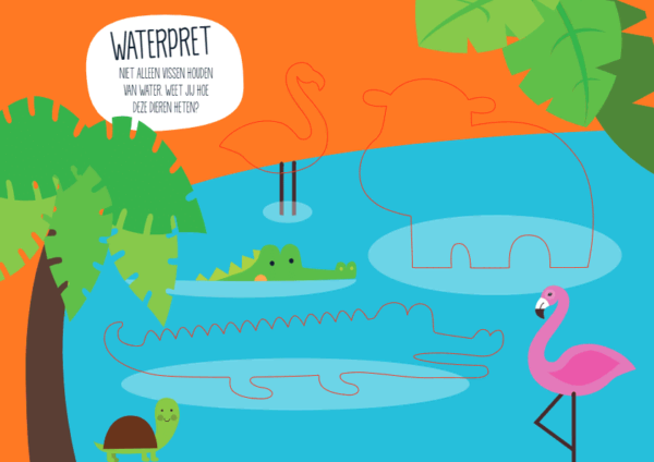 Sjabloonboeken - In de Jungle - Afbeelding 7