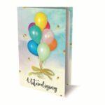 Uitnodigingen - Ballonnen - 6 stuks