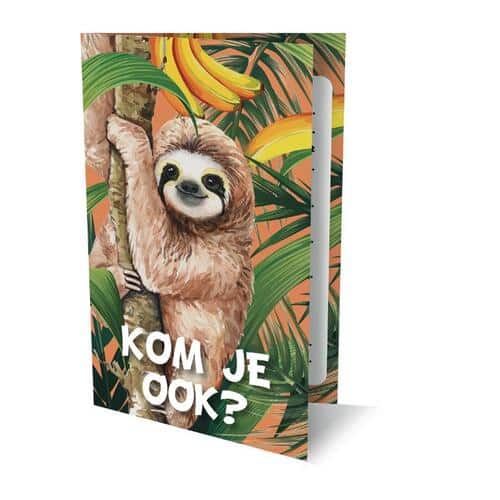 - Luiaard - 6 stuks ⋆ Invulboekjes.nl