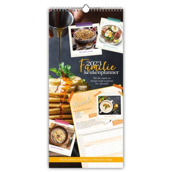 Familie maandplanner 2023 - Familiekeukenplanner