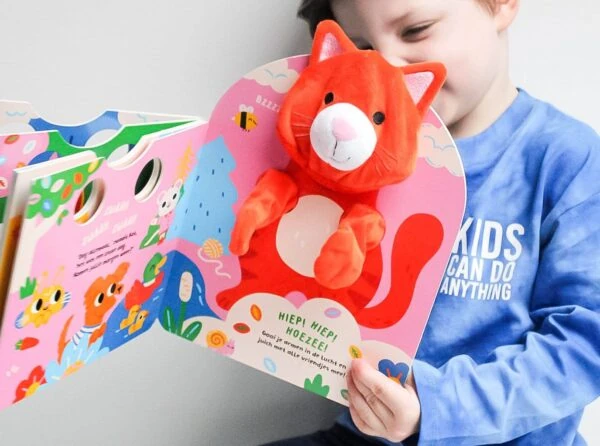 Handpopboek - Kat, kom je spelen? - Afbeelding 3