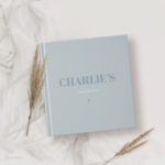 Kraambezoekboek Modern Pastel Blue 2