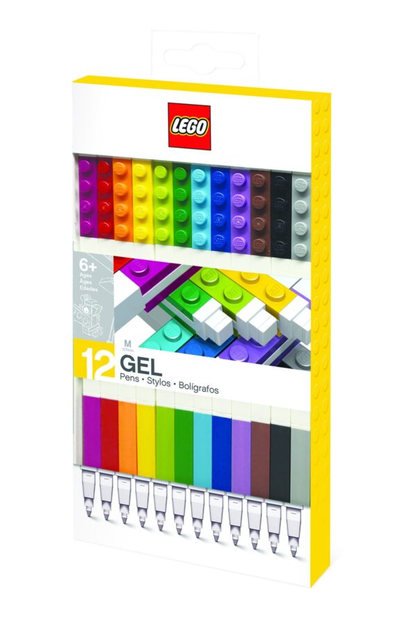 LEGO gelpennen - 12 stuks