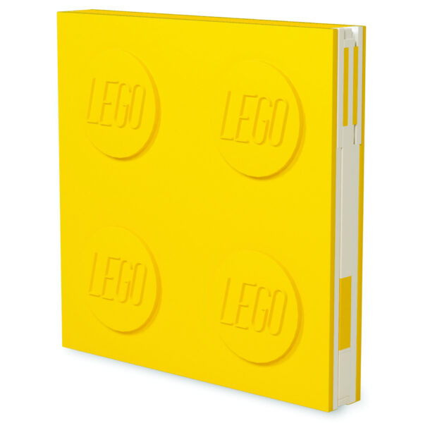 LEGO Notitieboek met Gelpen - Geel