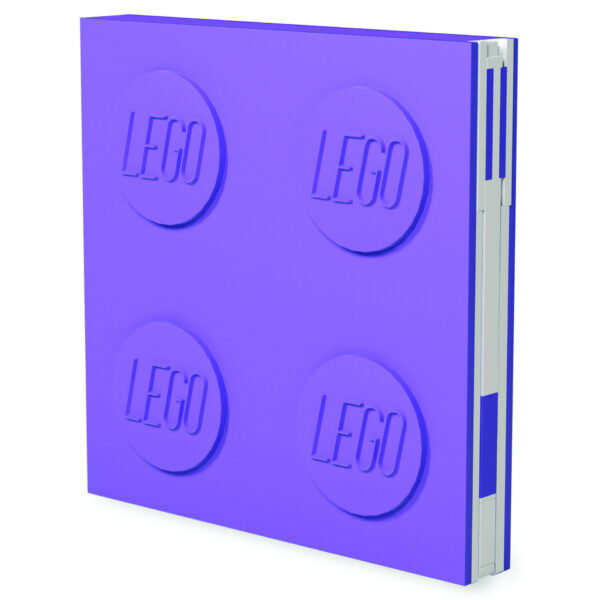 LEGO Notitieboek met Gelpen - Lavendel