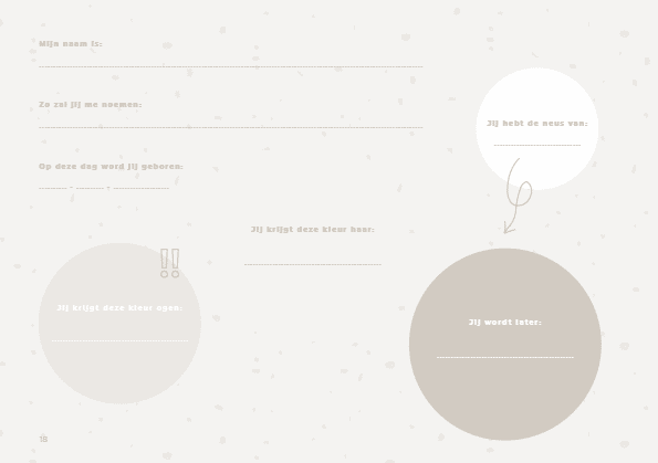 Mama Baas - Meisje of jongen? Babyshowerboek - Afbeelding 6