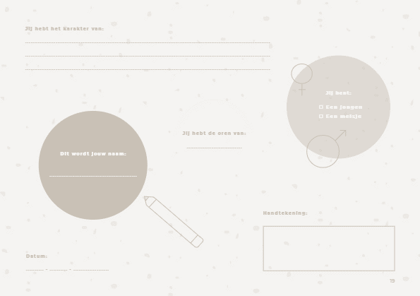 Mama Baas - Meisje of jongen? Babyshowerboek - Afbeelding 7