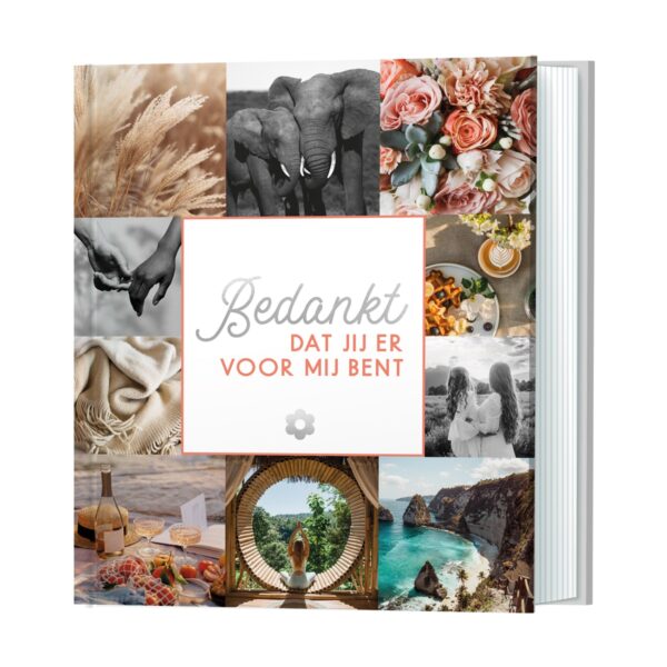 Bedankt dat jij er voor mij bent - Quote boek