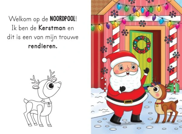 Magisch waterkleurboek Kerstmis - Afbeelding 4