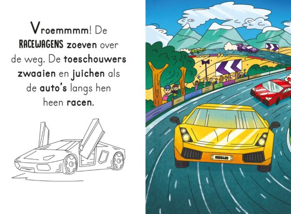 Magisch waterkleurboek Machines - Afbeelding 5