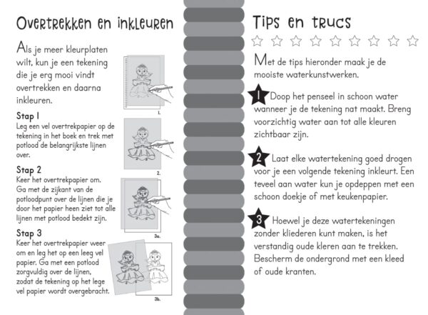 Magisch waterkleurboek Prinsessen - Afbeelding 2