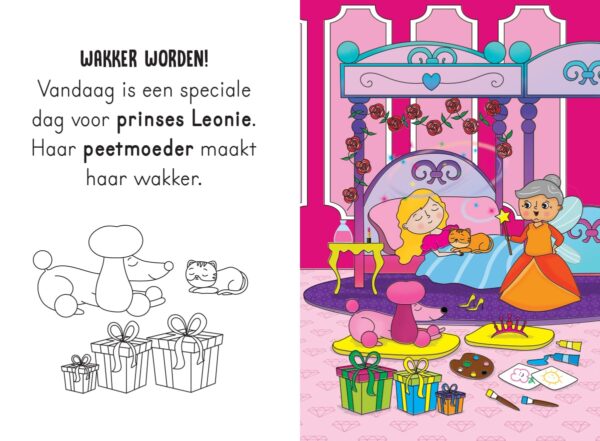 Magisch waterkleurboek Prinsessen - Afbeelding 5