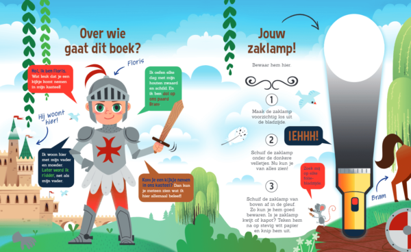 Speuren naar ridders & kastelen - Voorleesboek - Afbeelding 2