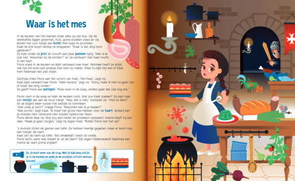Speuren naar ridders & kastelen - Voorleesboek - Afbeelding 3