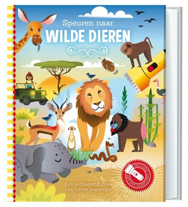 Speuren naar wilde dieren - Voorleesboek