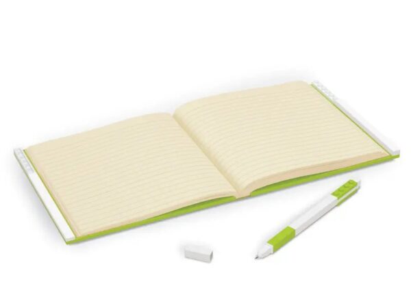 LEGO Notitieboek met Gelpen - Limoen - Afbeelding 2