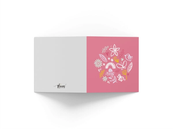 Maan Amsterdam Wenskaarten - Blanco Universe - 6 stuks - Incl. enveloppen - Afbeelding 2