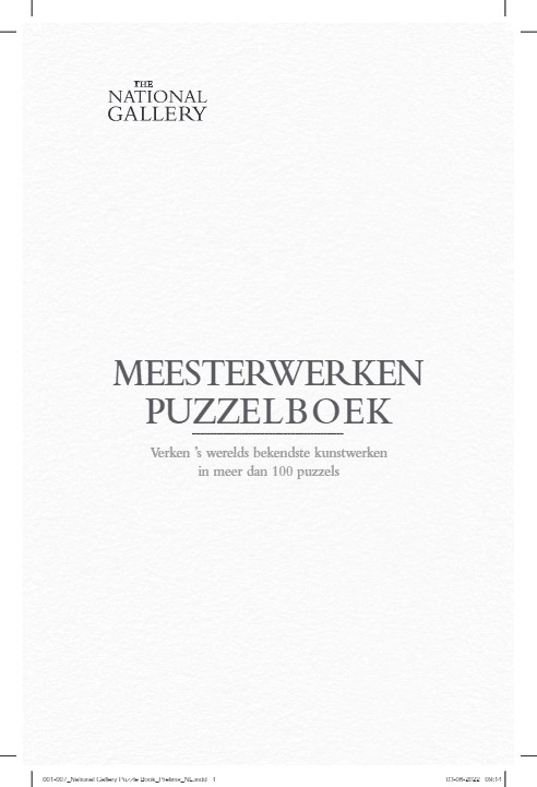Meesterwerken - Puzzelboek - Afbeelding 3