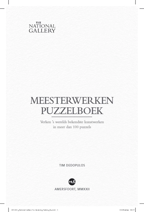 Meesterwerken - Puzzelboek - Afbeelding 5
