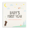 Milestone Baby's first year album (Engelstalig)