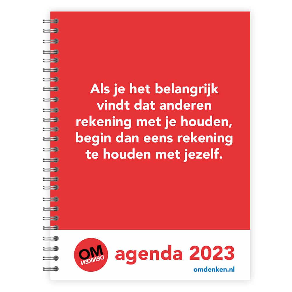 crisis Leraren dag traagheid Omdenken Bureau-agenda 2023 Kopen? ⋆ Invulboekjes.nl