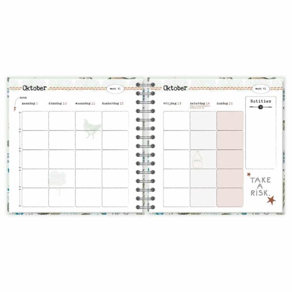 Studio Onszelf Familie Agenda 2023 - Sea Life - Afbeelding 3