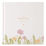 Ontwerp Je Eigen Afscheidsboek Collega Flower Garden (1)