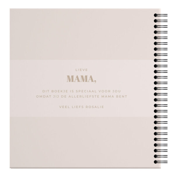 Ontwerp Je Eigen Allerliefste Mama Invulboekje Modern Pink (1)