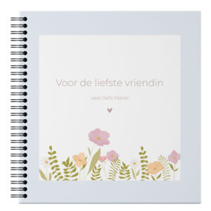 Ontwerp Je Eigen Allerliefste Vriendin Invulboekje Flower Garden Border (1)