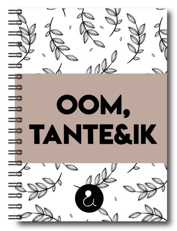 Studio Ins & Outs Invulboek 'Oom, tante & ik' - Sand