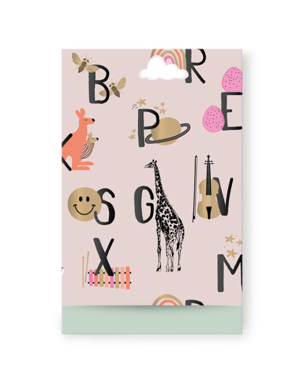Cadeauzakjes - ABC Sand - Pistache (12 x 19 cm) - 200 stuks
