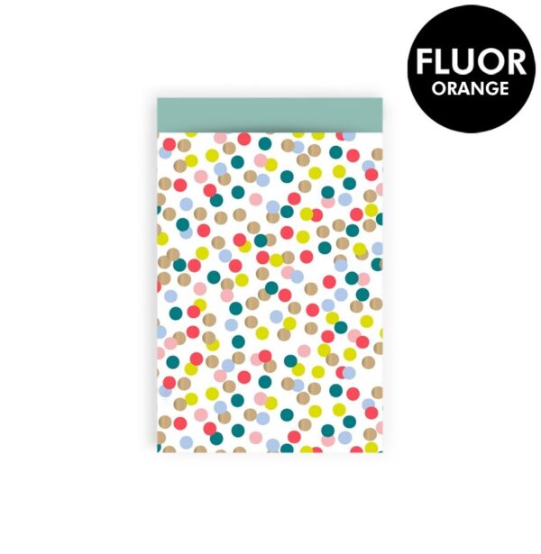 Cadeauzakjes - Small Confetti Bright - Misty Green (12 x 19 cm) - 200 stuks