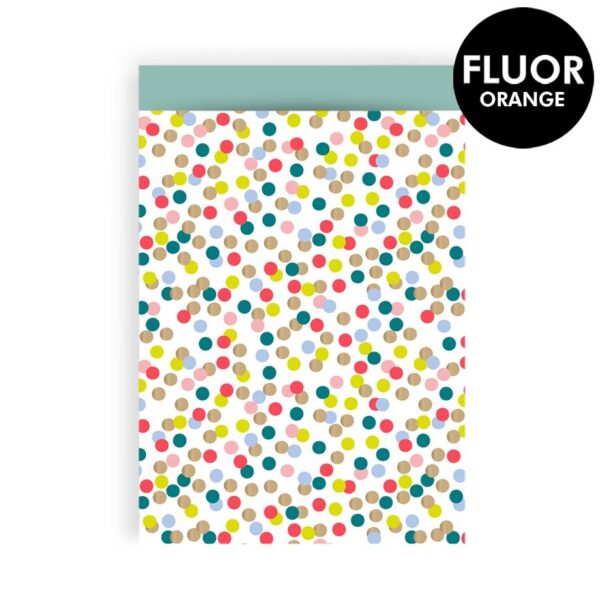 Cadeauzakjes - Small Confetti Bright - Misty Green (17 x 25 cm) - 200 stuks