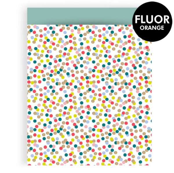 Cadeauzakjes - Small Confetti Bright - Misty Green (27 x 34 cm) - 200 stuks