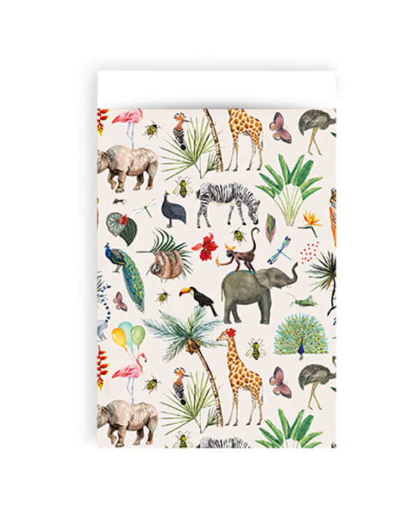 Cadeauzakjes - Jungle (12 x 19 cm) - 200 stuks