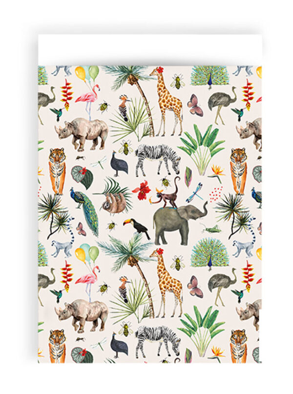 Cadeauzakjes - Jungle (17 x 25 cm) - 200 stuks
