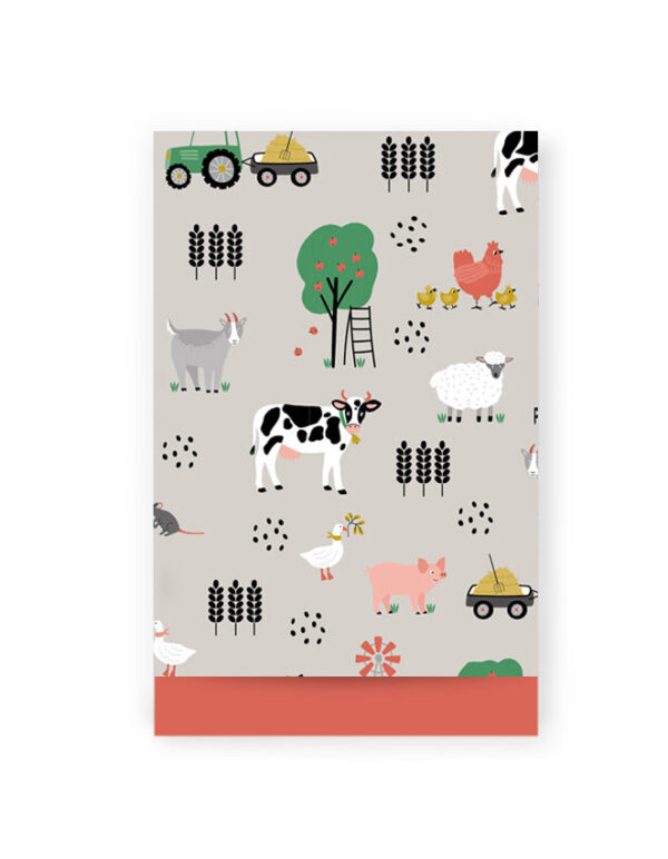 Cadeauzakjes - Farm - Soft Red (12 x 19 cm) - 200 stuks