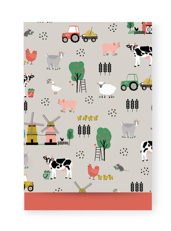 Cadeauzakjes - Farm - Soft Red (17 x 25 cm) - 200 stuks