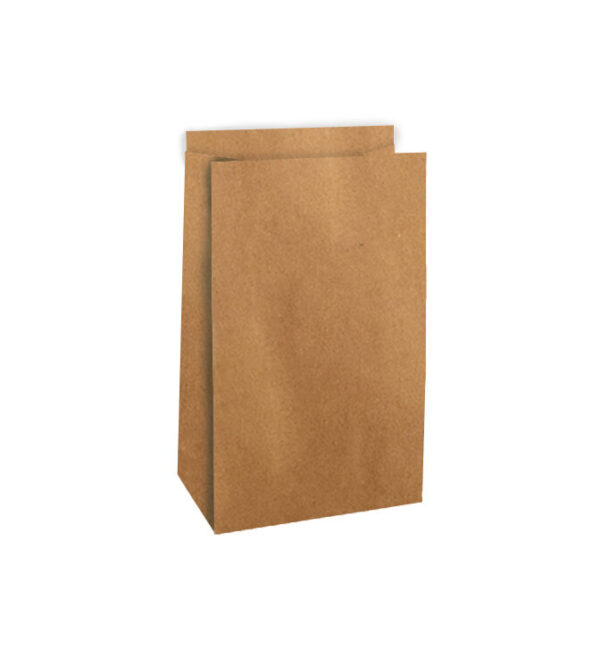 Blokbodemzakken - Craft Brown (12 x 7 x 19 cm) - 100 stuks