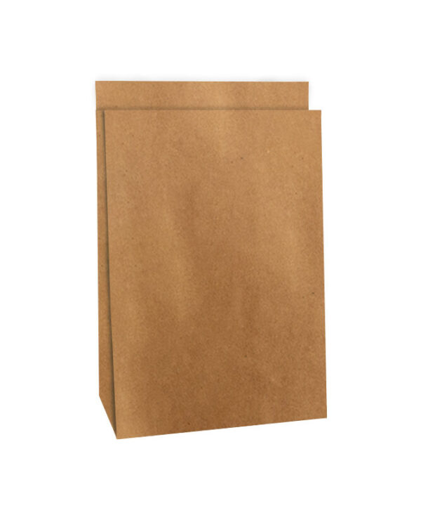 Blokbodemzakken - Craft Brown (17 x 10 x 25 cm) - 100 stuks