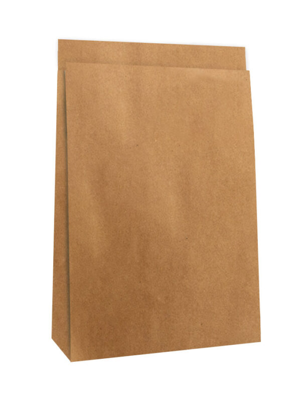 Blokbodemzakken - Craft Brown (27 x 15 x 34 cm) - 100 stuks