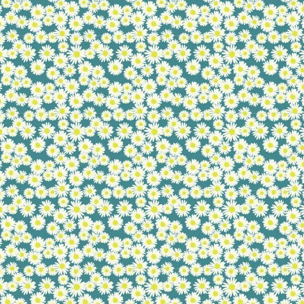 Blokbodemzakken - Daisy Jade Blue (27x15x34 cm) - 100 stuks - Afbeelding 3