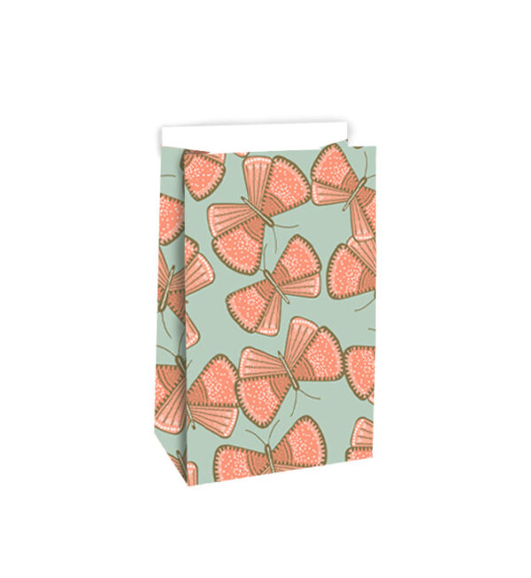 Blokbodemzakken - Big Butterfly (12x7x19 cm) - 100 stuks