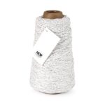 Inpaktouw - White / Silver (0,2 cm) - 300 meter