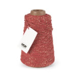 Inpaktouw - Brick Red / Gold (0,2 cm) - 300 meter