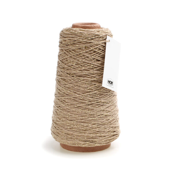 Inpaktouw - Twist - Naturel / Gold (0,2 cm) - 300 meter