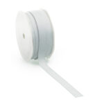 Stoffen Lint - Katoen -  Light Grey (1,2 cm) - 20 meter