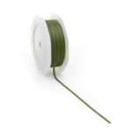 Stoffen Lint - Katoen -  Forest Green (0,3 cm) - 20 meter