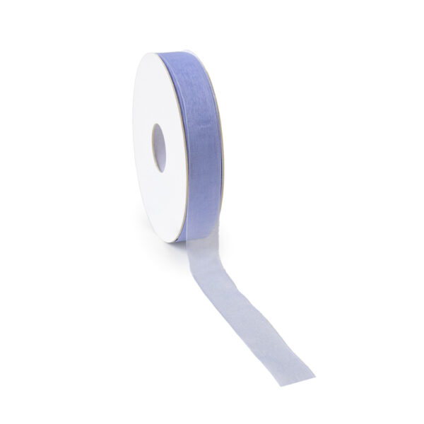 Stoffen Lint - Organza Violet (1,5 cm) - 50 meter